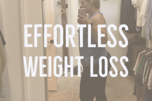 effortless weight loss