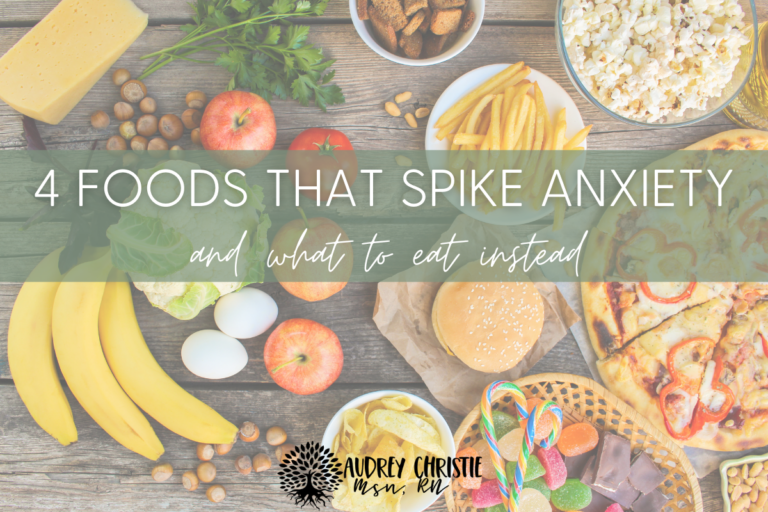 4 Foods that Spike Anxiety and What to Eat Instead